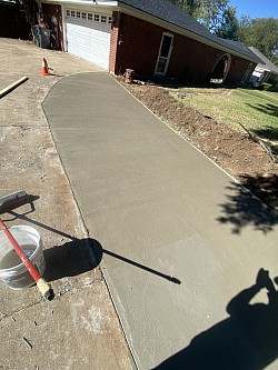 Driveway addition